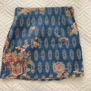 NWT Zara Pattern Skirt